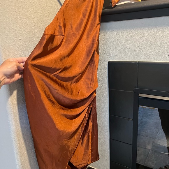 rust copper dress - Picture 2 of 4